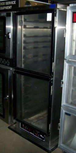 Wilder split door hot holding/warming cabinet on casters; 120v; 1ph for sale