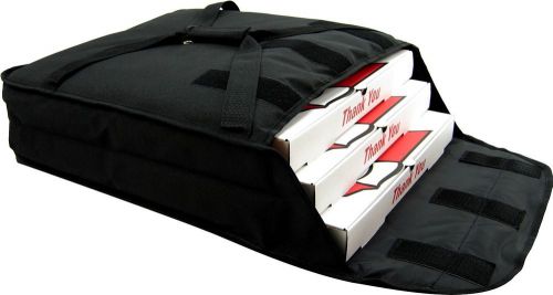 Case of OvenHot Black Pizza Bag holds 2-3 16&#034; or 18&#034; Pizzas NEW