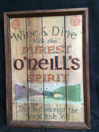 Irish pub furniture large o&#039;neill&#039;s old neill whiskey bar sign dublin,ireland for sale