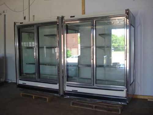 Kysor warren 2 glass door remote display freezer for sale