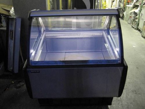 Masertbilt gelato case displayer gel-6 ice cream dipping cabinet 24 pan cap. 47&#034; for sale