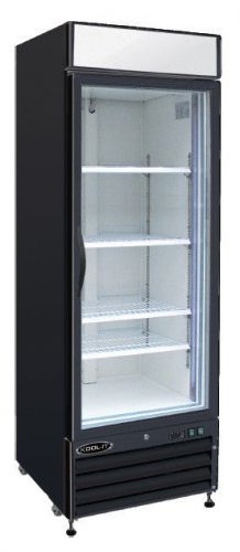 Kool-it 23cf commercial 1 door glass display freezer new with 5-year warranty! for sale