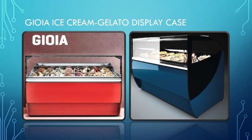 Ice cream refrigerated display case- gioia18 pan ital proget for sale