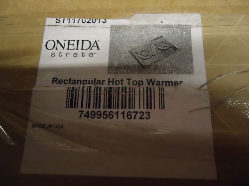 Oneida ST11702013 Buffet Serving System Hot Top Warmer 23-1/2&#034; x 15-1/2&#034; x 3/4&#034;