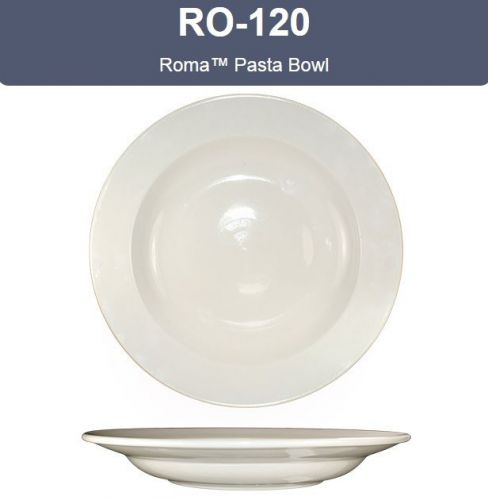 American White- Roma Pasta Bowl, 12&#034;-24 oz ITI