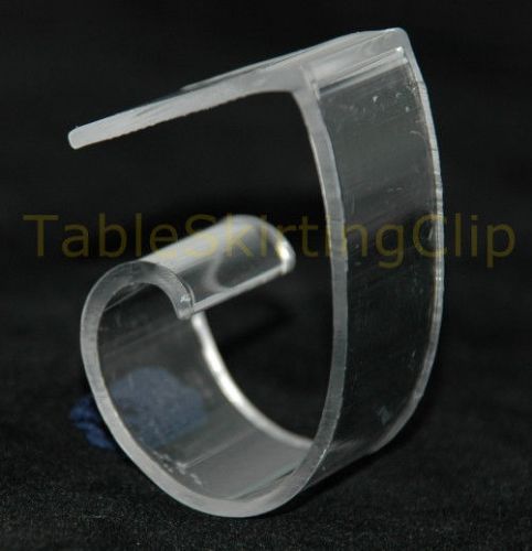 50 LARGE TABLECLOTH CLIPS | FOR TABLE EDGES 1.25&#034; TO 2.5&#034; THICK | TABLE CLOTH