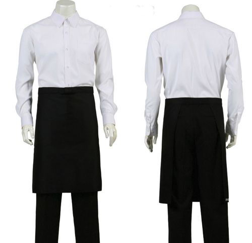 new black barista waiter server aprons Wrap style with 1pocket on the side chef