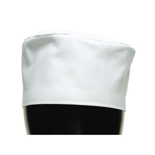 San Jamar - Chef Revival H002-R Chef&#039;s Pill Box Hat