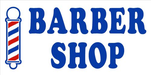 BARBER SHOP 2x4&#039; Vinyl Banner, Sign