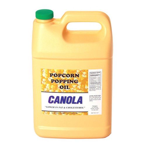 Paragon 1017 Canola Popcorn Popping Oil 1 gal. Size (One Gallon)