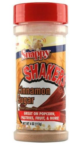 Popcorn Seasoning - Cinnamon Sugar - Flavored Seasoning Shakers 4oz