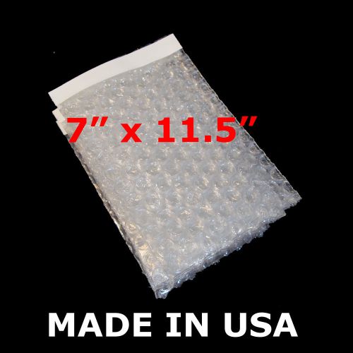 1500 (1000+500) 7&#034;x11.5&#034; self-seal bubble out pouch bag 3/16&#034; air bubble wrap for sale