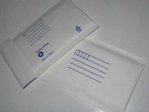 40x Bubble Padded Bag Mailer Envelopes 100mm x 180mm