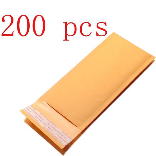 200 #2  Kraft BUBBLE MAILERS PADDED SHIPPING SUPPLY ENVELOP  8.5&#034;x12&#034; In US