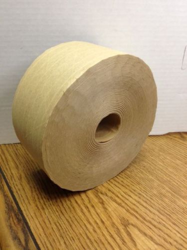 4ea 450 ft large roll reinforced brown kraft paper sealing tape for sale