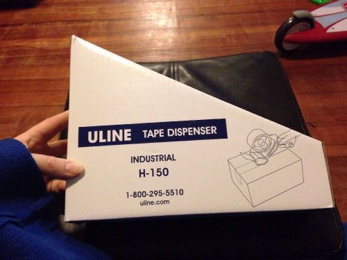 Uline Industrial Tape Gun / Dispenser - Side Load Tape  H-150 NEW