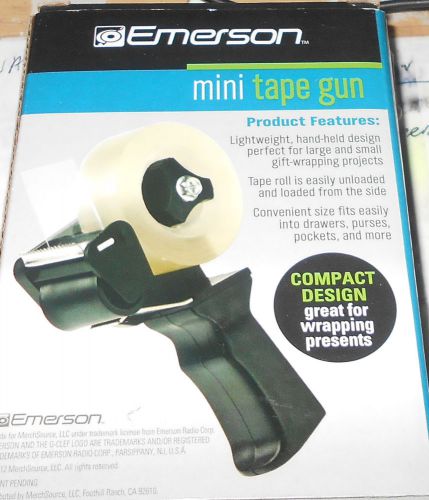 NIB ! Emerson Mini Tape Gun, Lightweight, Handheld Design, Gift Wrapping,