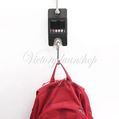 300kg/100g 600lb heavy duty electronic industrial crane digital hanging scale for sale