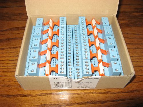 Releco relay sockets s9-m-lot of 10 pieces for sale