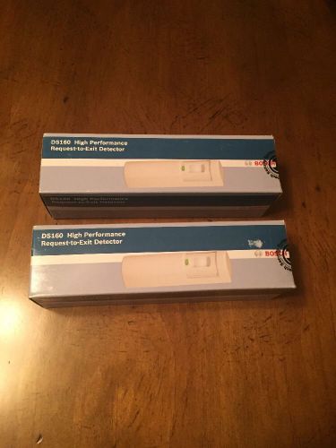 BOSCH DS160 REQUEST TO EXIT MOTION DETECTOR  LOT OF 2