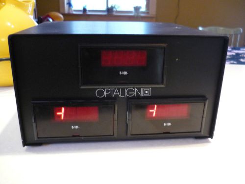 Optalign S-1000 focus &amp; dist monitor vintage used