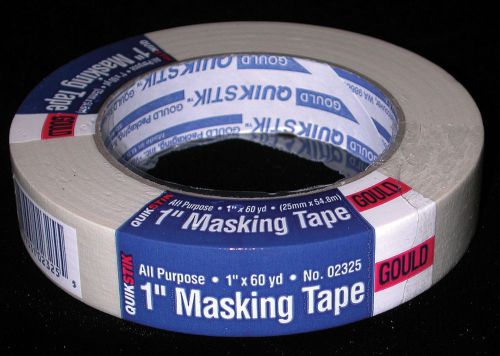 Lepages 1&#034; X 60 Yards Gould QuikStik™ All Purpose Masking Tape 02325