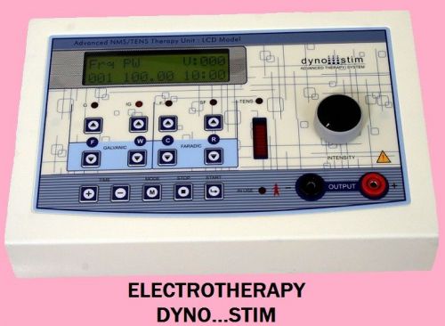 Pulse massage therapy electrotherapy, lcd display dyno...stim digital unit ce1 for sale