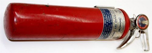 Vtg general fire extinguisher company cp - 2 3/4 pound dry chemical rat rod car for sale