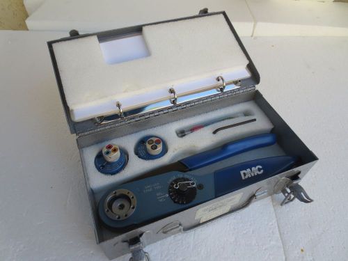 Daniels Tool Kit DMC AF8 Crimper, TH1A &amp; TH4 Turret, G125 Gage Looks Unused