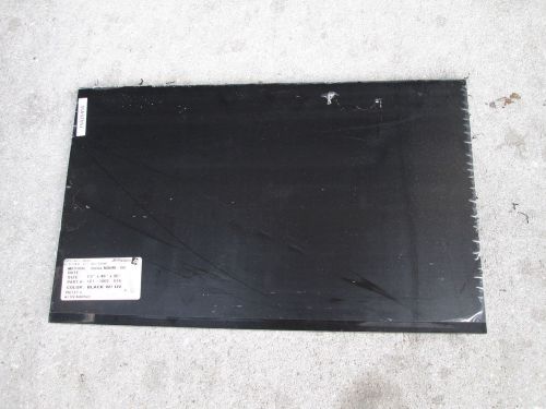 Polypropylene Impact Copolymer Black Plastic Sheet 1/2&#034; x 12&#034; x 20&#034; N00M-00 UHMW