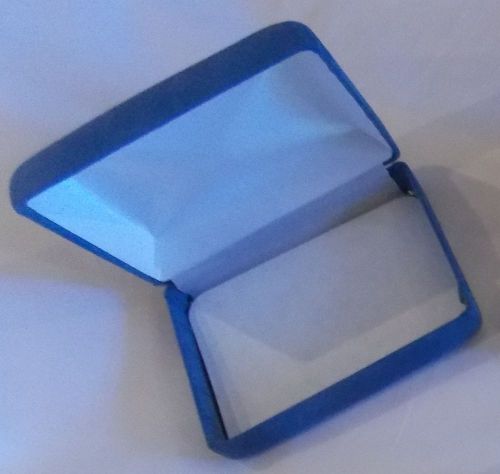 6 Velvet Empty Jewelry Cases Presentation Boxes