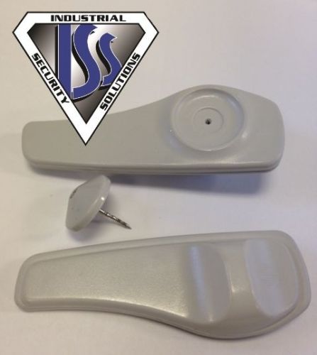 Sensormatic® Grey Super Tag II&#039;s 1,000 Count w/ Pins pre-owned