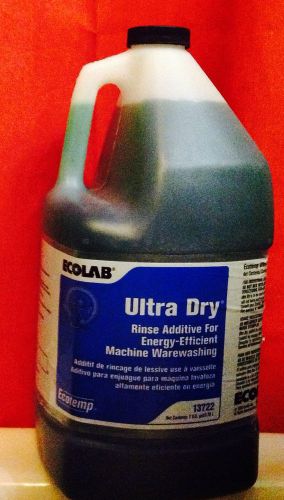 Ecolab jet dry rinse additive 4 energy efficient machine for sale