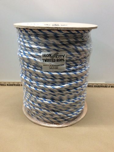 Spool of 5/16&#034; x 1200&#039; split-film polypropylene bridge rope for sale