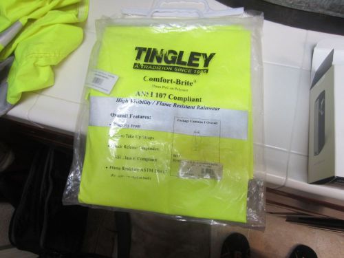 Tingley High Visibility/ Flame Resistant Coveralls SIZE XLa