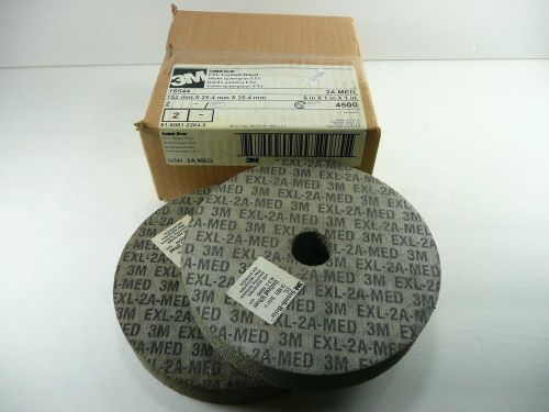 3m exl unitized wheel 2a med 6 in x 1 in x 1 in 2 in a box for sale