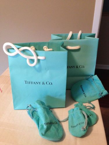 Tiffany small bags, and gift bags