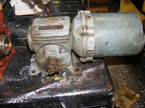 1/4 hp 3 phase electric gear motor 40 rpm