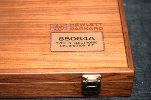 Keysight / agilent / hp 85064a electronic calibration kit, type n, 1 to 18 ghz for sale