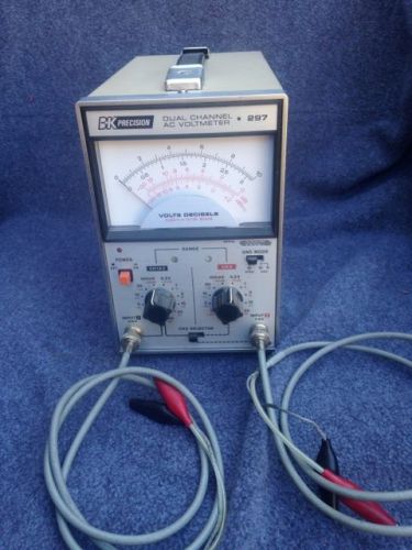 B&amp;k dual channel ac volt meter #297 for sale
