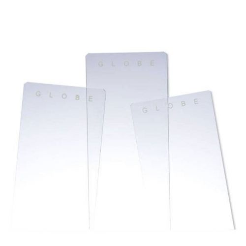 Plain White Glass Slides - Clipped Corners and Beveled Edges 1440 pk