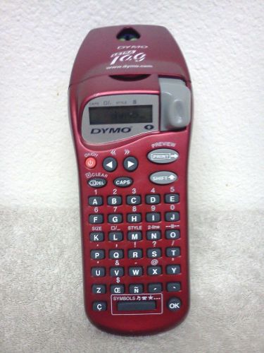 DYMO LetraTag Personal Label Maker  (Red)