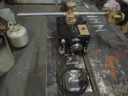 AIRCO RADIOGRAPH TRACK CUTTING MACHINE W/ TRACK COMPLETE GOOD CONDITION