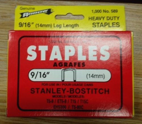 Genuine Arrow Staples For Stanley-Bostitich Stapleguns