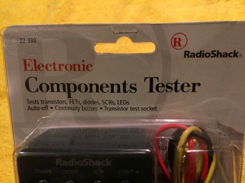 Lot# 74-Electronic Components Tester, NPD &amp; PNP, Indoor Use, New, LED, SCR Leads