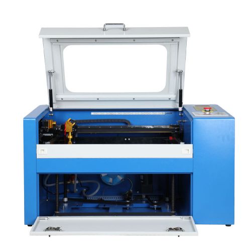 50W CO2 Laser Engraving Engraver Cutting Machine With Water Pump And Air Pump CE