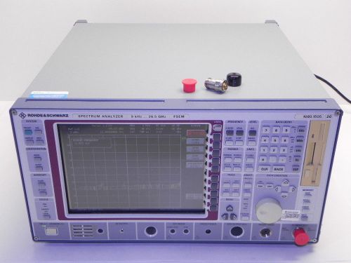 Rohde &amp; Schwarz FSEM20 -B1/B15 Spectrum Analyzer, 9 kHz to 26.5 GHz