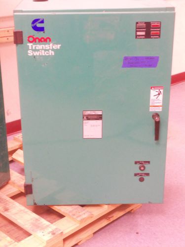Onan automatic transfer switch 150 amp 208v/220v/240v phase volt 3 phase ats for sale
