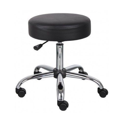 Adjustable Stool Hair Stylist Rolling Chair Seat Home Office Computer Desk Black