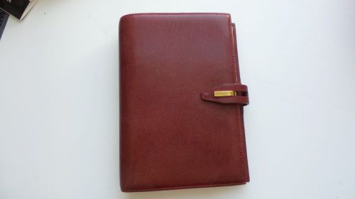unused Panama Filofax Organizer Planner, Personal Size, Burgundy red rare